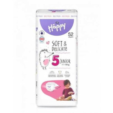 Підгузники дитячі EXTRA SOFT&DELICATE Bella BABY HAPPY  №5 52шт 11-18кг 