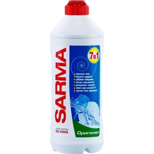 Засіб для миття посуду Sarmix 0,5л Свіжість 