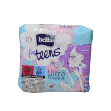 Критичні прокладки Bella for Teens 10шт Голубі Ультра тонкі (для підлітків)