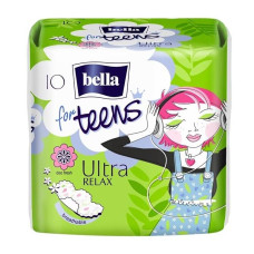 Критичні прокладки Bella for Teens 10шт Релакс Ультра тонкі (для підліток)
