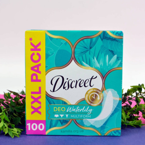 Щоденні прокладки Discreet Water Lilly 100 шт.