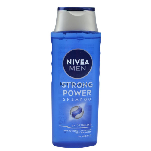 Чоловічий шампунь для волосся Nivea Strong Power 400 мл.