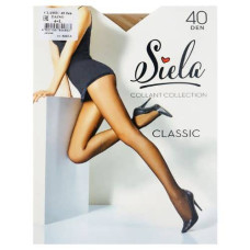 Колготи жіночі Siela Classic 40ден №4 Дайно 