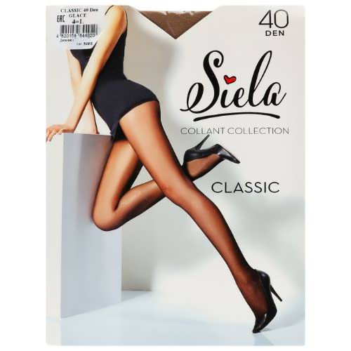Колготи жіночі Siela Classic 40ден №4 Гласе