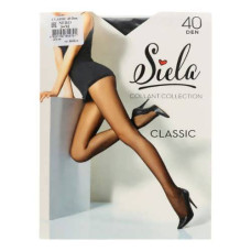 Колготи жіночі Siela Classic 40ден №3 Неро