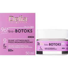 Біо-Ботокс крем для обличчя Delia Cosmetics 50мл Проти зморшок та інтенсивний ліфтинг 60+