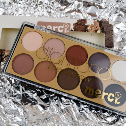 Тіні для повік Merci 10 color Diamond Eyeshadow М510 18 г.