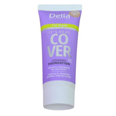 Тональний крем для обличчя Delia Real Cover Beige 202 30мл 