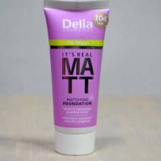 Тональний крем Delia Cosmetics Real Matt 30мл Порцелан №104