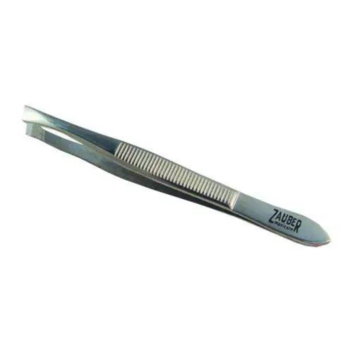 Пінцет для брів Zauber 1шт Т-326
