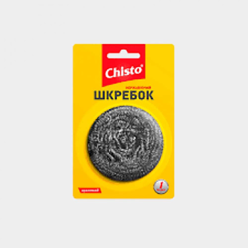 Шкребок нержавіючий металевий Chisto 1шт Спіральний