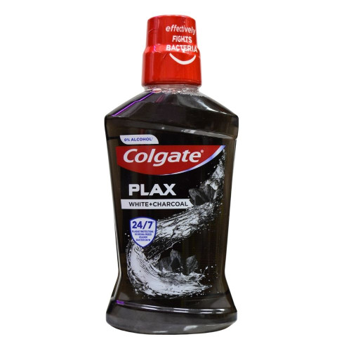 Ополіскувач для ротової порожнини Colgate Plax Відбілювання з деревним вугіллям 500 мл