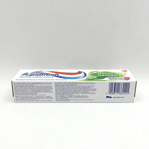 Зубна паста Aquafresh 50мл М'яко-М'ятна