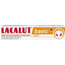 Зубна паста Lacalut Basic Фтор 75 мл