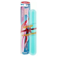 Дитяча зубна щітка Aquafresh 9-12років +футляр 