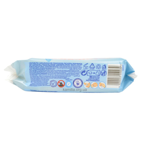 Вологі серветки Huggies Pure 56 шт.