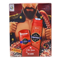 Подарунковий набір Old Spice Dark Captain: Гель для душу 3-в-1 250 мл + Твердий дезодорант 50 мл