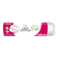 Ватні диски Lady Cotton 100шт 