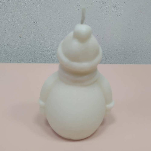 Свічка 1шт Сніговик