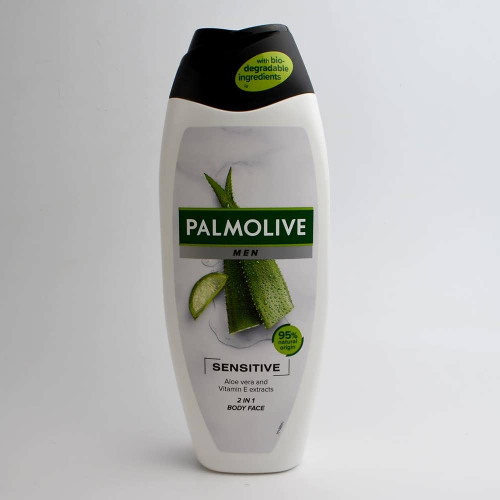 Чоловічий гель для душу Palmolive MEN 500мл Сенсітів Алоє