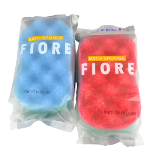 Губка банна HighFoam Мальва Fiore 1 шт.