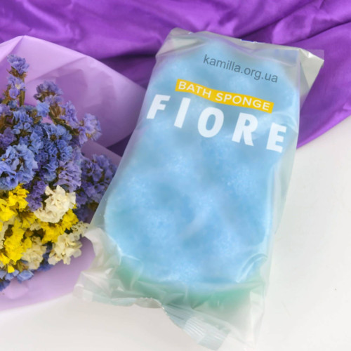 Губка банна HighFoam Мальва Fiore 1 шт.