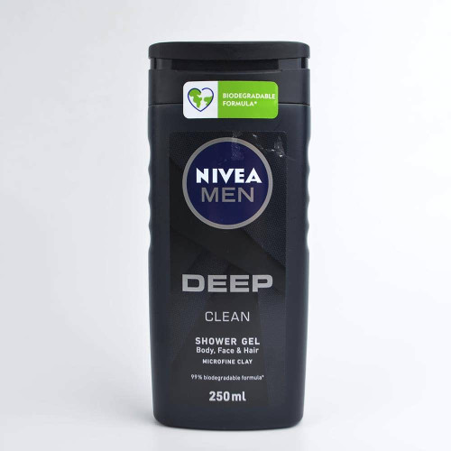 Чоловічий гель для душу Nivea Men 250мл Дееп