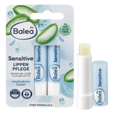 Бальзам для губ Balea Sensitive 2шт Алоє
