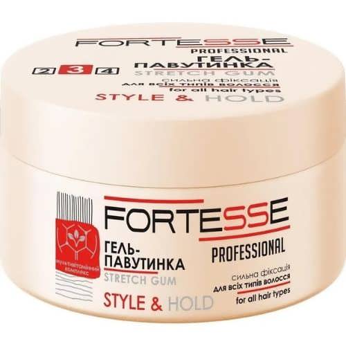 Гель-паутинка для волосся Fortesse Style Сильна фіксація 75 мл.