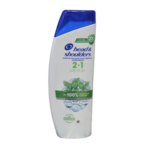 Шампунь для волосся Head & Shoulders 400мл Ментол