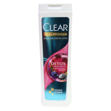 Шампунь для волосся Clear Detox 400мл Сила Росту 