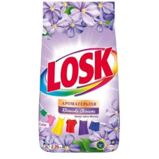 Пральний порошок Losk 2,25кг Аромотерапія Ефірні Масла Жасмін 