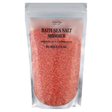 Сіль морська з шиммером Top Beauty 250г Бабл Гам (рожева) 