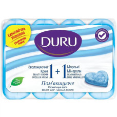 Мило Duru 1+1 4*80г Морські мінерали