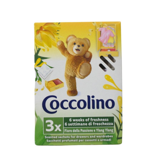 Саше в шафу Coccolino 3шт Жовта квітка