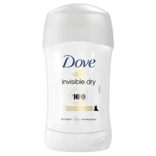 Дезодорант кульковий Dove Invisible Dry 40 мл.