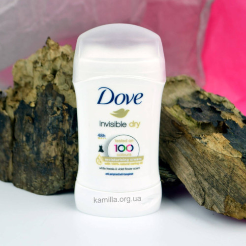 Дезодорант кульковий Dove Invisible Dry 40 мл.