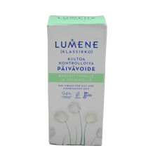 Крем для обличчя Lumene Klassikko 50мл Денний матуючий для жирної та комбінованої шкіри