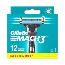 Змінні касети для гоління Gillette Mach3 12шт.