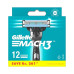 Змінні касети для гоління Gillette Mach3 12шт.