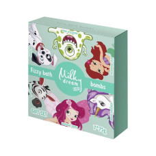 Подарунковий набір Milky Dream Kids Бомбочок для ванни 7шт 