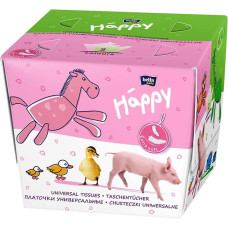 Носові хустинки Bella Baby Happy 40+40шт Свинка