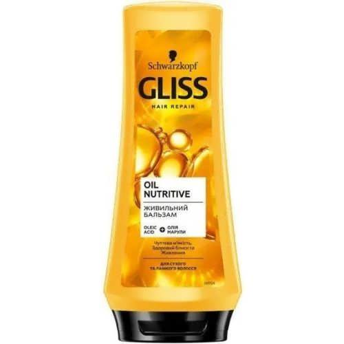 Бальзам для волосся Gliss Kur Oil Nutritive 200 мл. 