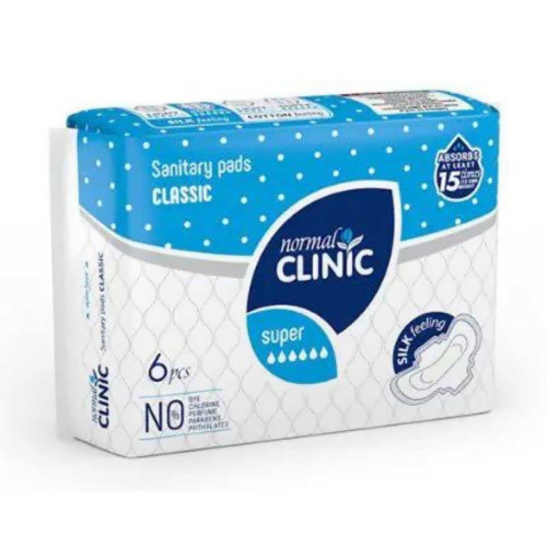 Критичні прокладки Normal Clinic 6шт Класік Супер
