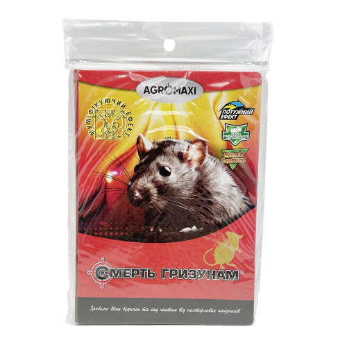 Липка ловушка для мишей Agromaxi 24*17 ароматизована