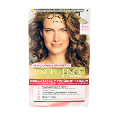 Фарбa для волосся L`Oreal Excellence №6,00 Темно-русий