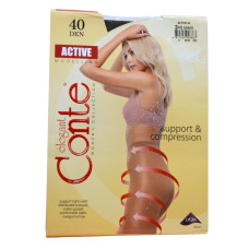 Колготи жіночі CONTE Актив 40ден р. 2 ШАДЕ