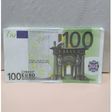 Сувенірні гроші 100шт 100 Євро