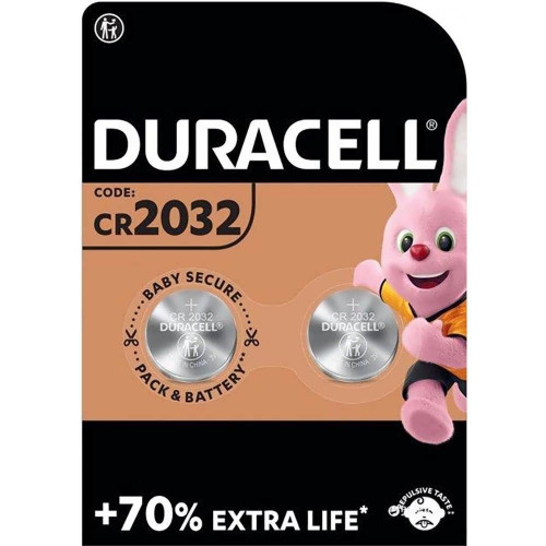 Батарейкa літієва Duracell 3V 2032 2 шт.