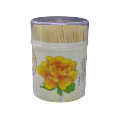 Зубочистки 300шт Кругла банка 0013 2051